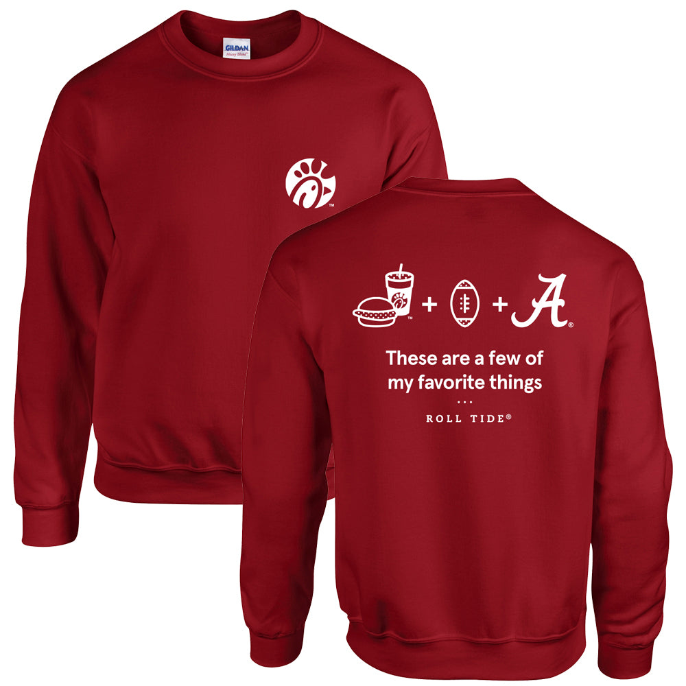 Alabama CFA Favorite Things - Sweatshirt