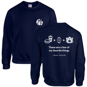 Auburn CFA Favorite Things - Sweatshirt